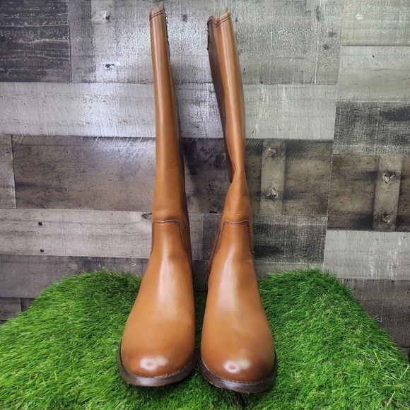 New FRYE Marissa Medallion Inside Zip Tall Boot Sz 9.0 - Picture 9 of 10